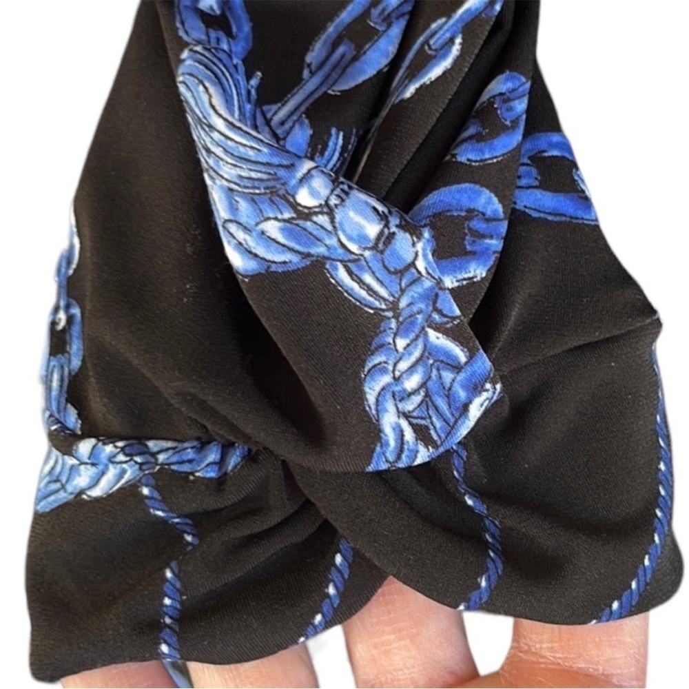 EUC Joseph Ribkoff Chain Print Top - Picture 3 of 7